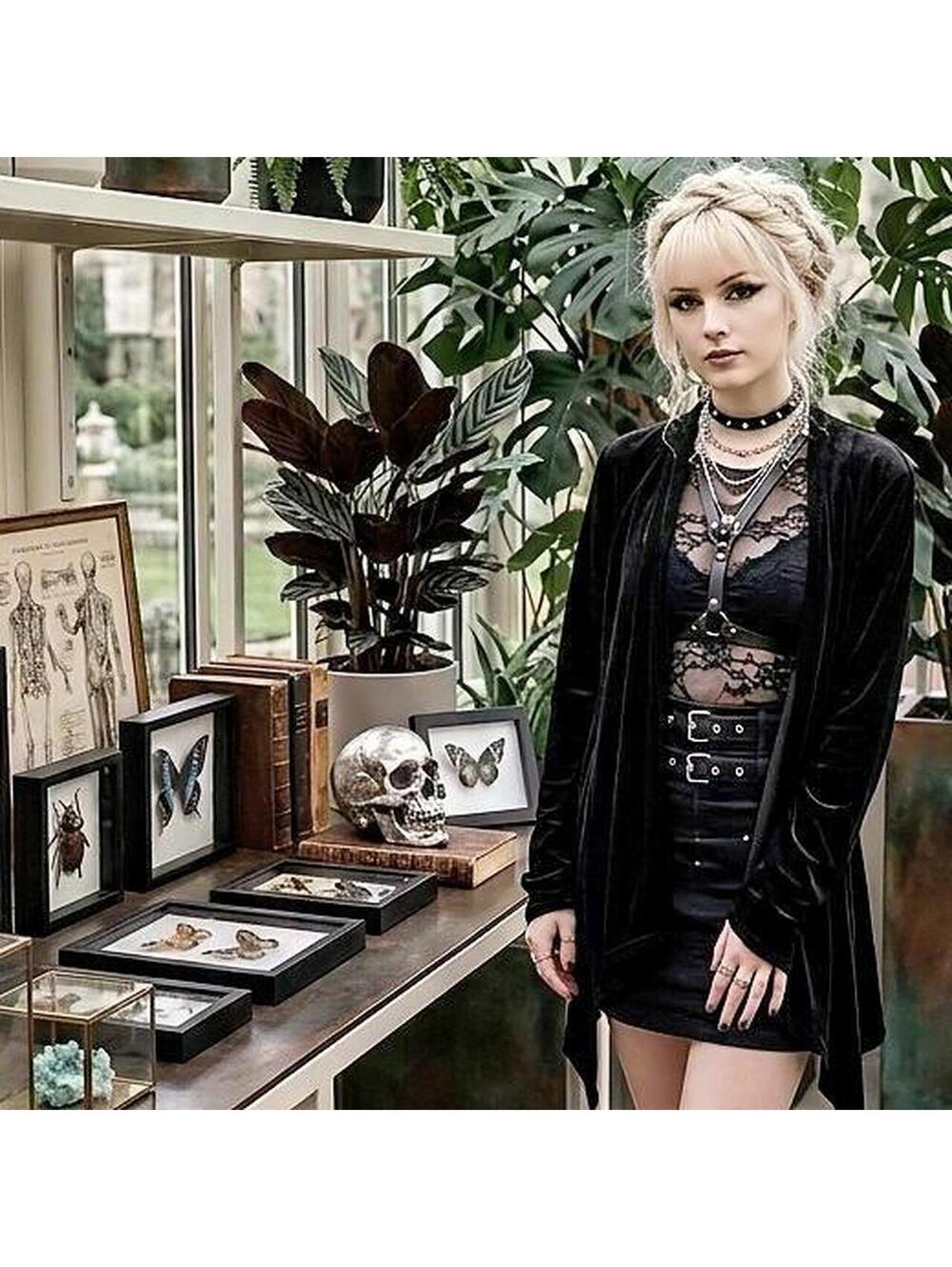 Women's Black Cardigan